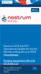 Mobile Screenshot of nostrumoilandgas.com