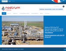 Tablet Screenshot of nostrumoilandgas.com